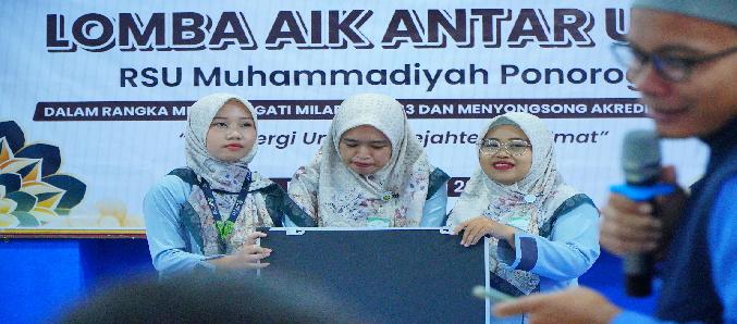 Lomba cerdas cermat Al-Islam Kemuhammadiyahan (AIK)  RSU Muhammadiyah Ponorogo